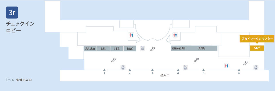 那覇 空港アクセス スカイマーク Skymark