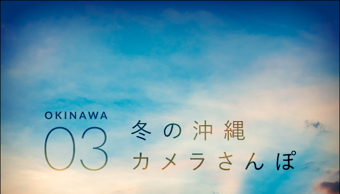 OKINAWA 03 冬の沖縄カメラさんぽ