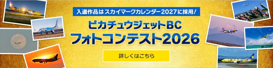 ピカチュウジェットBCフォトコンテスト2026
