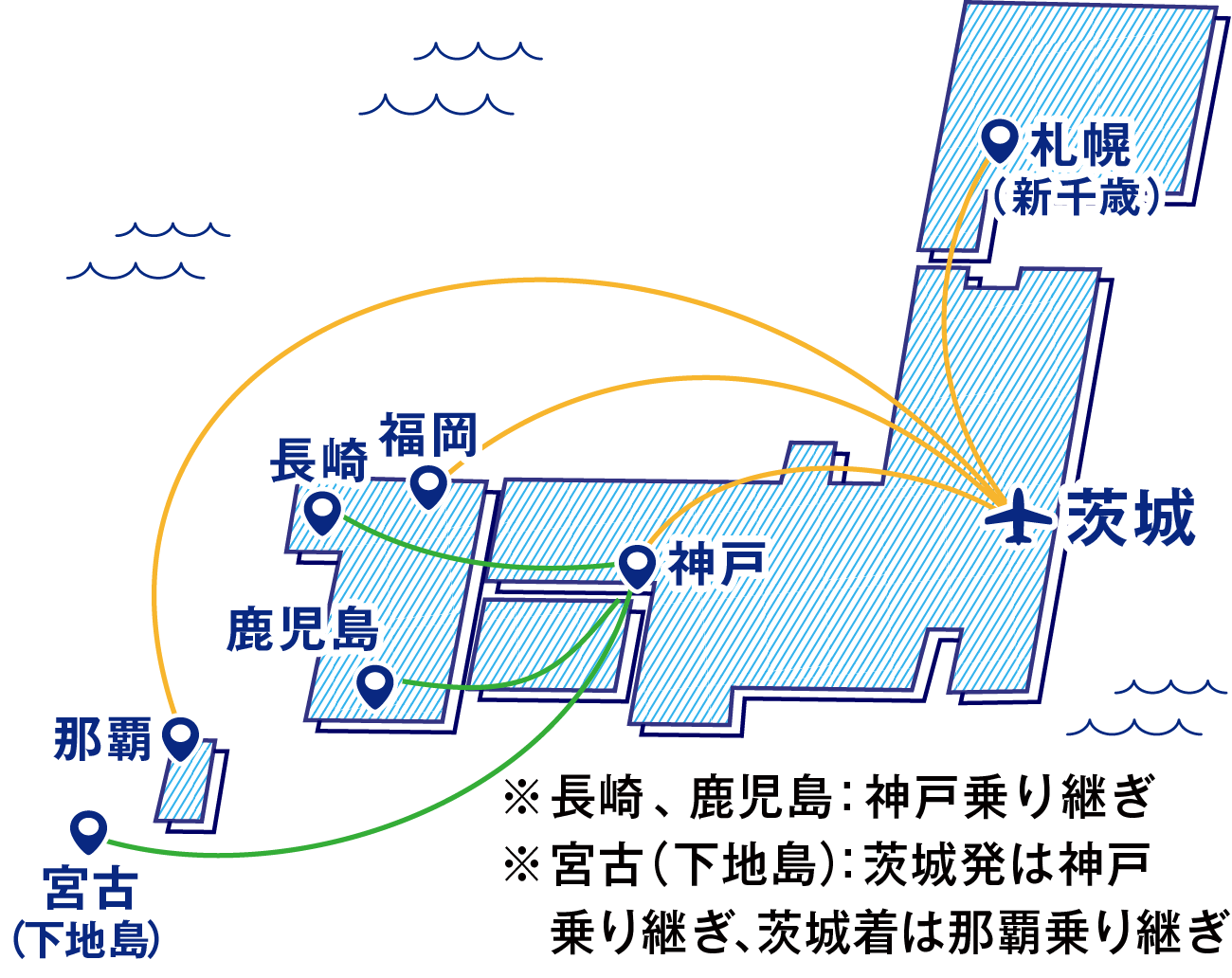 茨城空港MAP