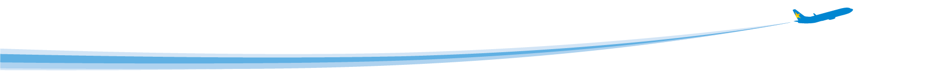 スクロールで動く飛行機