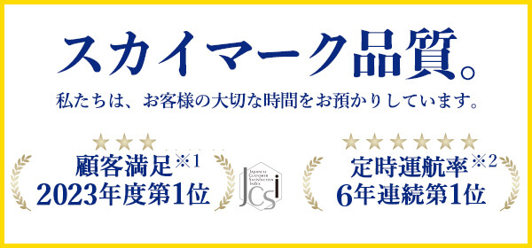 スカイマーク品質